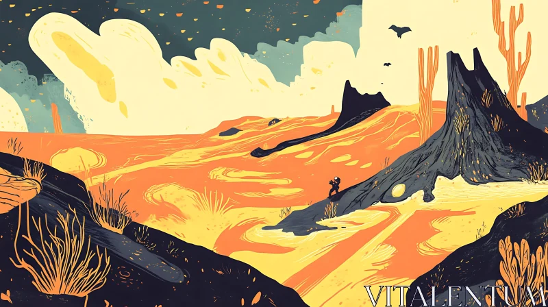 Minimalist Desert Adventure