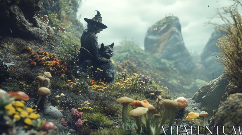 Whimsical Witch's Familiar