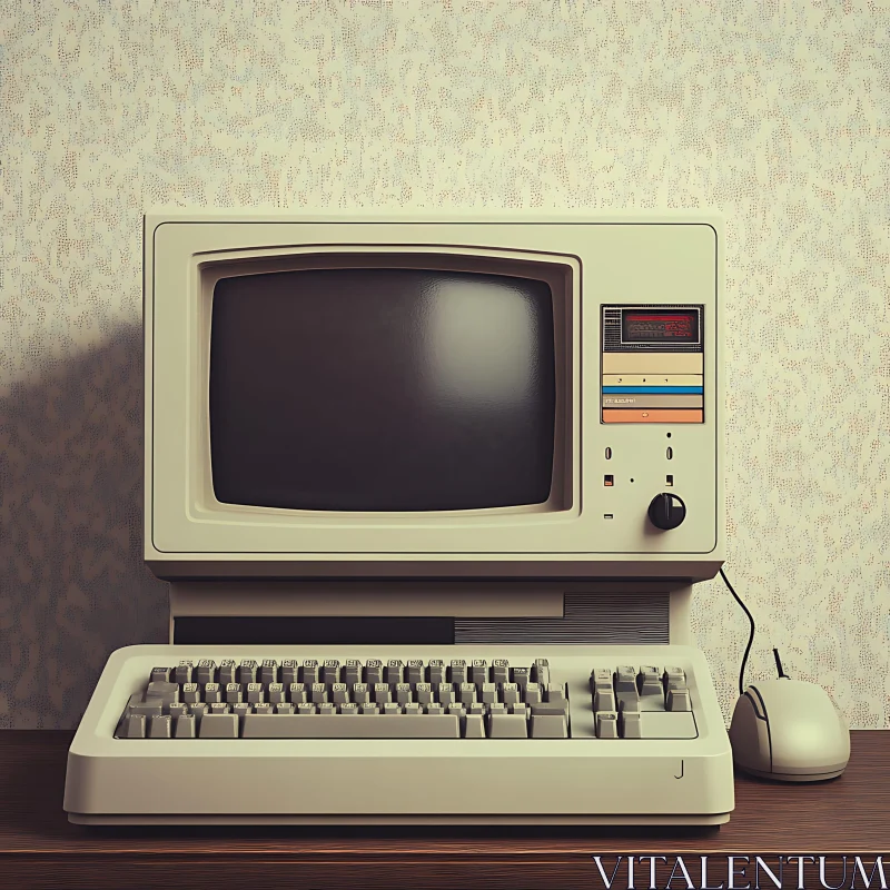 Classic Beige Computer Setup