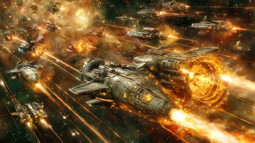 Sci-Fi Spaceship War
