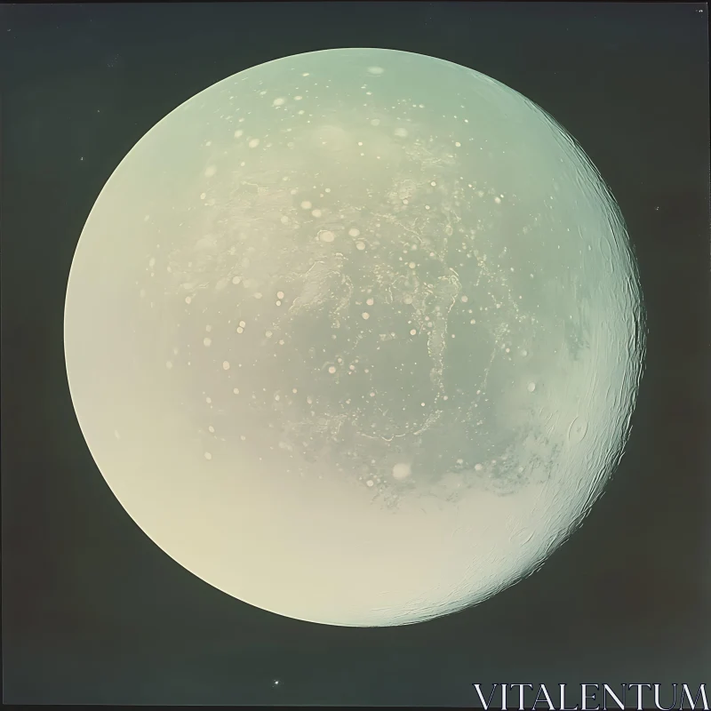 Celestial Body in Deep Space