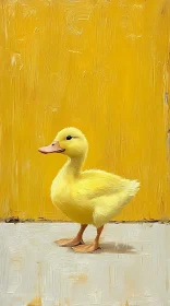 Charming Duckling in Yellow