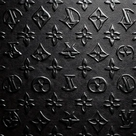 Luxurious Embossed Black Pattern