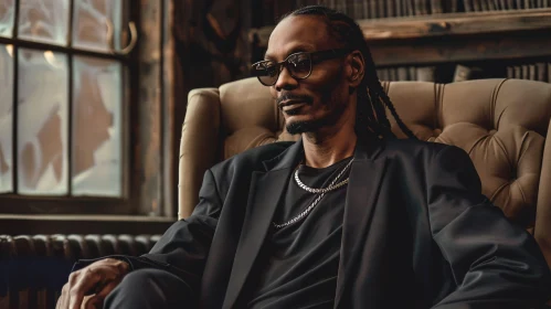 Snoop Dogg's Elegant Stylish Look