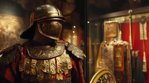 Ancient Roman Armor and Shield