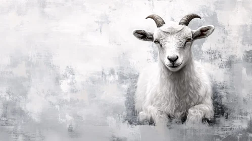 Artistic Goat Image