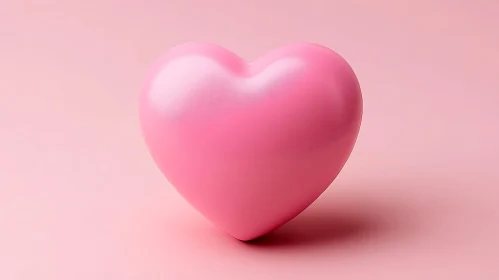 Heart of Pink: A Valentine's Day Icon