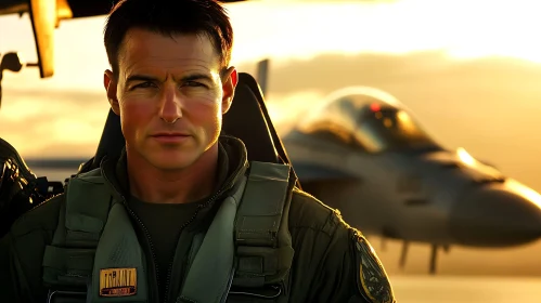 Tom Cruise as a Pilot