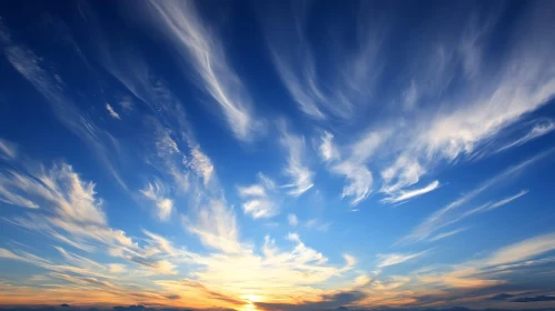 Cloudscape at Sunset