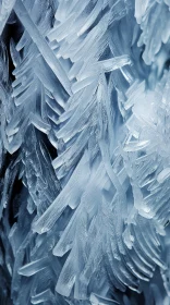 Frozen Ice Crystals: A Macro Exploration