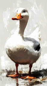 Artistic Duck Representation
