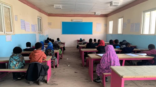 Students in Classroom