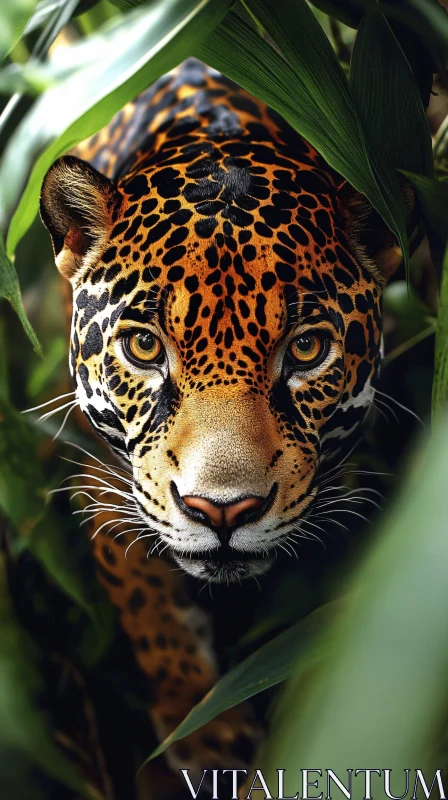 Jaguar in the Jungle AI Image