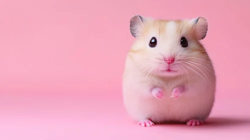 Cute Fluffy Hamster