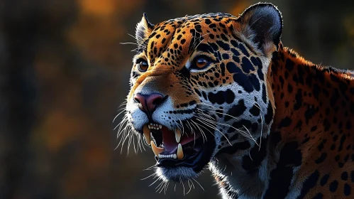 Fierce Jaguar Close-Up