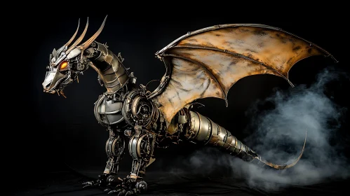 Mechanical Dragon Art