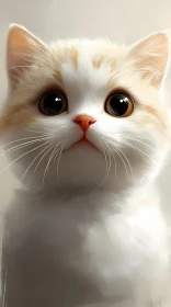 Cute Feline Portrait