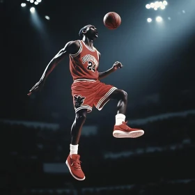 Athlete with Ball