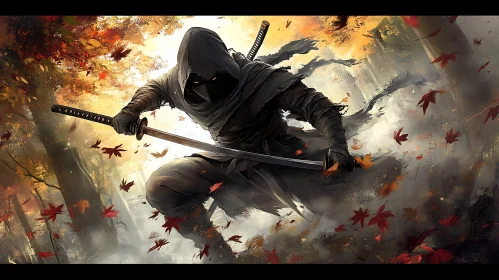 Shadows of the Blade: Ninja in the Forest