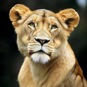 Portrait of a Lioness