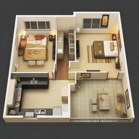 Apartment Interior Design Concept