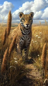 Wild Jaguar in Natural Habitat