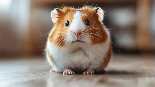 Adorable Hamster Portrait