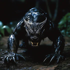 Fearsome Werewolf Ready to Attack