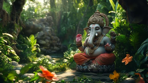 Ganesha in Natural Splendor