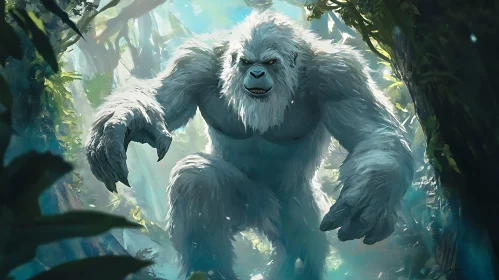 Forest Guardian: The Yeti's Stance