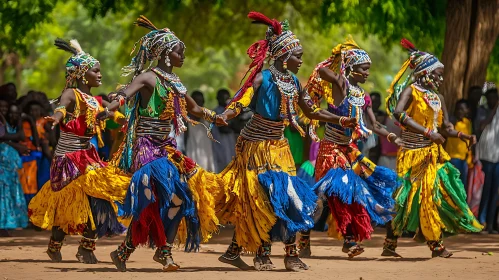 Colorful Cultural Dance Performance