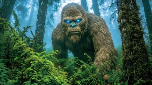 Sasquatch in the Woods