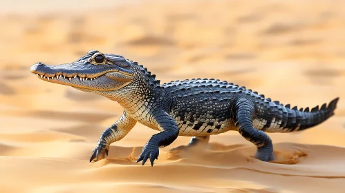 Reptile in Arid Terrain