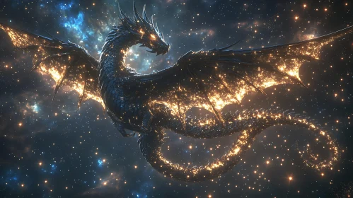 Celestial Dragon in the Starry Universe