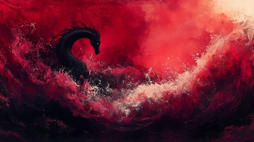 Crimson Sea Beast Artwork