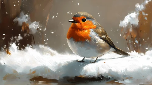 Winter Robin Artwork