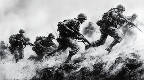 Monochrome Warriors: Battleground Advance