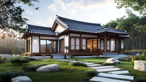 Asian Architecture House