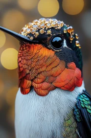 Jeweled Hummingbird Close-Up