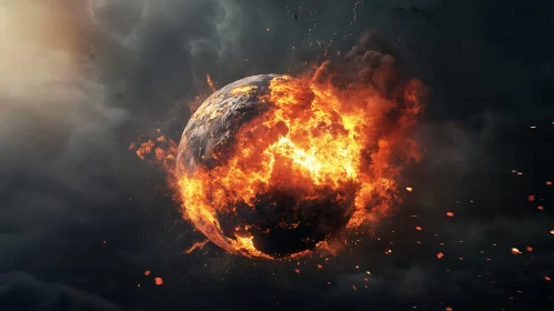 Apocalyptic Cosmic Inferno