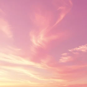 Pastel Pink Cloudscape