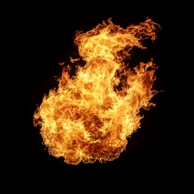 Fireball Ignited in Darkness