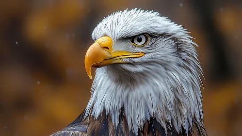 Intense Eagle Stare