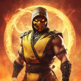 Fiery Warrior of the Shadows
