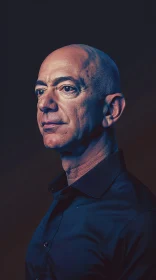 Businessman Jeff Bezos Profile.