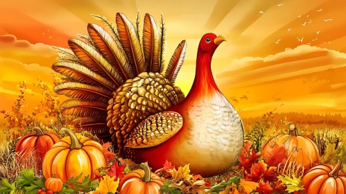 Autumn Harvest Turkey Celebration