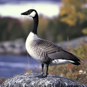 Goose Standing Tall