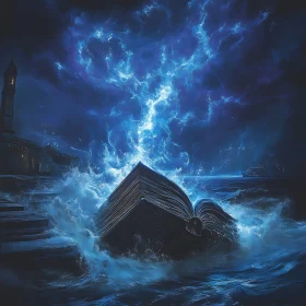 Fantasy Book on the Water