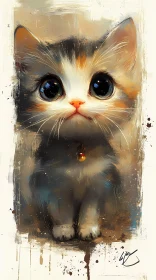 Cute Kitten Artwork