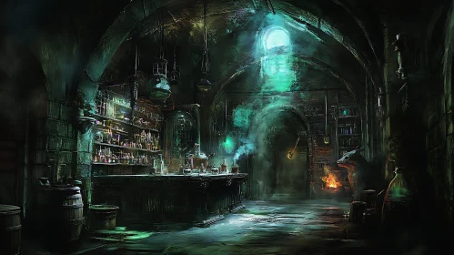 Mysterious Alchemist's Chamber